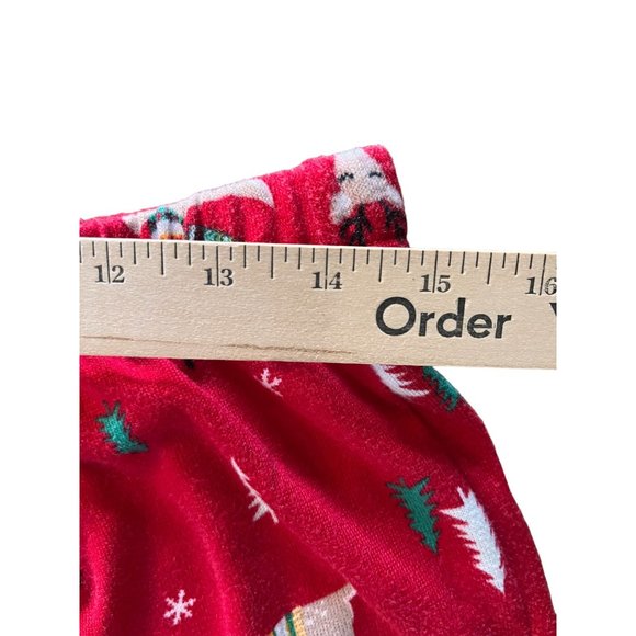 Christmas Pajamas Womens Medium 8-10 Sleepwear Oh Deer 2 pc - Picture 8 of 12